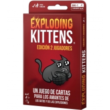 EXPLODING KITTENS EKIEK09ES EXPLODING KITTENS EDICION 2 JUGADORES