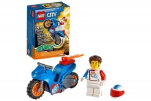 LEGO 60298 CITY MOTO ACROBATICA COHETE