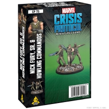 ATOMIC MASS GAMES CP75 MARVEL CRISIS PROTOCOL NICK FURY SR AMP AMP THE HOWLING COMMANDOS