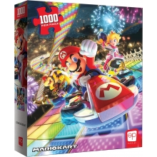 USAOPOLY 734 MARIO KART RAINBOW ROAD PUZZLE 1000 PIEZAS
