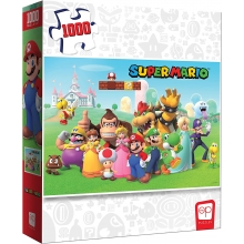 USAOPOLY 735 SUPER MARIO MUSHROOM KINGDOM PUZZLE 1000 PIEZAS