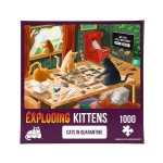 EXPLODING KITTENS PQUAR 1K 6 EXPLODING KITTENS CATS IN QUARANTINE PUZZLE 1000 PIEZAS