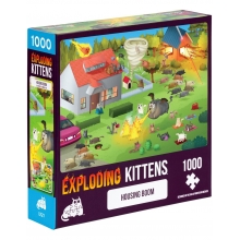 EXPLODING KITTENS PBOOM 1K 6 EXPLODING KITTENS HOUSING BOOM PUZZLE 1000 PIEZAS