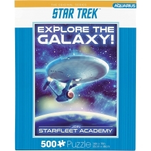 AQUARIUS 59075 STAR TREK TRAVEL 500 PIEZAS PUZZLE