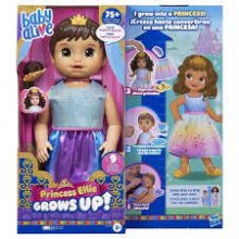 HASBRO F5237 BABY ALIVE PRINCESS ELLIE GROWS UP BRNH