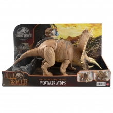 MATTEL HCM05 JURASSIC WORLD PENTACERATOPS MORDIDA MASIVA