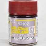 MRHOBBY 42006 GX102 MR CLEAR COLOR GX DEEP CLREAR RED