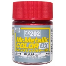 MRHOBBY 03333 GX202 MR COLOR GX METAL RED