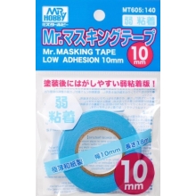 MRHOBBY 50650 MT605 MR MASKING TAPE LOW ADHESION 10MM