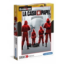 CLEMENTONI 39532 PUZZLE 1000 PIEZAS LA CASA DE PAPEL 1