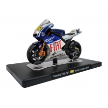 MAGAZINE ROSSI0006 1:18 2009 YAMAHA YZR M1 VALENTINO ROSSI 46 COLLE