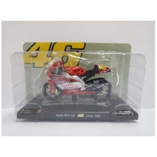 MAGAZINE ROSSI0026 1:18 1999 APRILIA RSW 250 VALENTINO ROSSI 46 COLLE