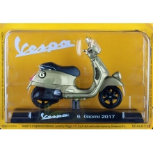 MAGAZINE VES1054 1:18 2017 VESPA 6 GIORNI