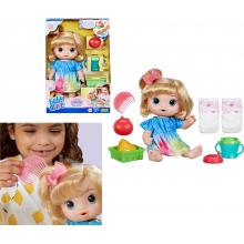 HASBRO F7356 BABY ALIVE FRUITY SIPS APPLE BLONDE HAIR