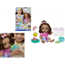 HASBRO F7357 BABY ALIVE FRUITY SIPS LEMON BROWN HAIR