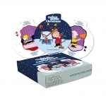 AQUARIUS 49984 CHARLIE BROWN CHRISTMAS SHAPED PLAYING CARDS DECK