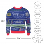 AQUARIUS 58887 OFFICE UGLY CHRISTMAS SWEATER SHAPED 1000 PIEZAS PUZZLE