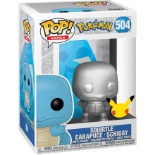 FUNKO 56314 POP GAMES POKEMON - SQUIRTLE ( SILVER )