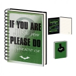 SMARTCIBLE SR73655 LIBRETA 3D A5 THE BATMAN RIDDLER