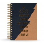 SMARTCIBLE SR73148 LIBRETA PREMIUM ANILLADA HARRY POTTER TROUBLE USUALLY FINDS ME