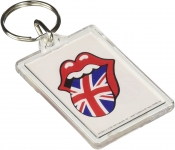 SMARTCIBLE PK5265 LLAVERO THE ROLLING STONES LIPS UNION JACK PYRAMID