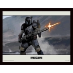 SMARTCIBLE FP12834P CUADRO DE COLECCION STAR WARS THE MANDALORIAN SHOOT