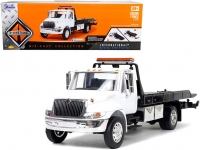 JADA 34040 1:24 INTERNATIONAL FLATBED TOW TRUCK GLOSSY WHITE