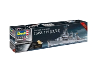 REVELL 05179 DESTROYER CLASS 119 ( Z1 Z5 ) PLATINUM EDITION 1 144