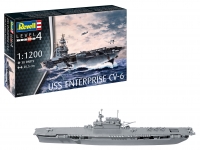 REVELL 65824 MODEL SET USS ENTERPRISE CV 6 1:1200