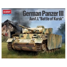 ACADEMY 13545 1:35 GERMAN PANZER III AUSF L BATTLE OF KURSK