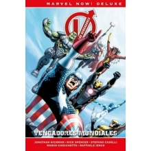 PANINI SMLUX024 MARVEL NOW DELUXE LOS VENGADORES DE JONATHAN HICKMAN 6 VENGADORES MUNDIALES