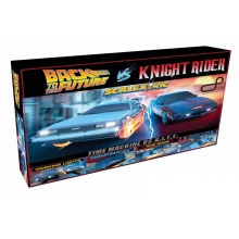 SCALEXTRIC C1431P SCALEXTRIC 1980S TV BACK TO THE FUTURE VS KNIGHT RIDER