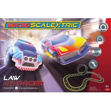 SCALEXTRIC G1149P MICRO SCALEXTRIC LAW ENFORCER MAINS POWERED SLOT RACING