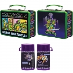 SURREAL ENTERTAINMENT 19482 TEENAGE MUTANT NINJA TURTLES ARCADE LUNCH BOX WITH THERMOS PX