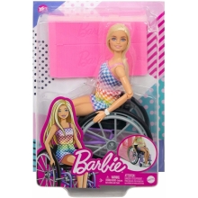 MATTEL HJT13 BARBIE FASHIONISTAS DOLL WITH WHEELCHAIR