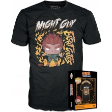 FUNKO 66663 BOXED TEE NARUTO 8 GATES GUY TALLA L