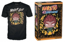 FUNKO 66662 BOXED TEE NARUTO 8 GATES GUY TALLA M