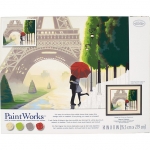 DIMENSIONS 91807 PARIS ROMANCE PAINT BY NUMBER ( 14 PULGX11 PULG )