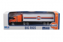 REALTOY RT79631 GULF TRACTOR TRAILER ( 7.5 PULGL ) ( DIECAST PLASTIC )