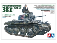 TAMIYA 35369 1:35 GERMAN PZKPFW 38 ( T ) AUSF E F LIGHT TANK