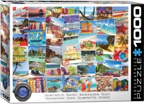 EUROGRAPHICS 6000-0761 GLOBETROTTER BEACHES PUZZLE 1000 PIEZAS