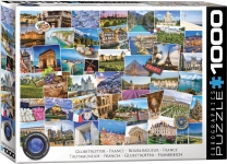 EUROGRAPHICS 6000-5466 GLOBETROTTER FRANCE PUZZLE 1000 PIEZAS