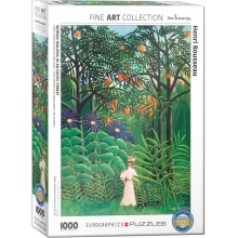 EUROGRAPHICS 6000-5608 WOMAN IN AN EXOTIC FOREST BY H PUZZLE 1000 PIEZAS