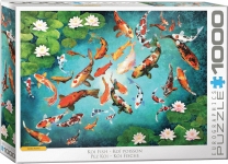 EUROGRAPHICS 6000-5696 COLORFUL KOISCAPE BY GUIDO BOR PUZZLE 1000 PIEZAS