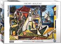 EUROGRAPHICS 6000-5854 PICASSO MEDITERRANEANLANDSCAPE PUZZLE 1000 PIEZAS