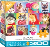 EUROGRAPHICS 8300-5606 SILLY CATS PUZZLE 300 PIEZAS
