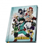 ABYSSE ABYNOT040 MY HERO ACADEMIA A5 NOTEBOOK HEROES X4