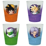 ABYSSE ABYVER198 KAKAROT HEROES 4PC SHOT GLASS SET