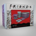 ABYSSE GFB0099 FRIENDS DOODLE GLASS MUG & COASTERS GIFT SET