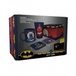 ABYSSE GFB0101 DC COMICS BATMAN GLOW GLASS MUG & COASTERS GIFT SET